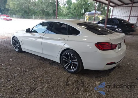 2020 BMW 430I Gran Coupe из США, поврежденный, VIN WBA4J1C07LBU68362